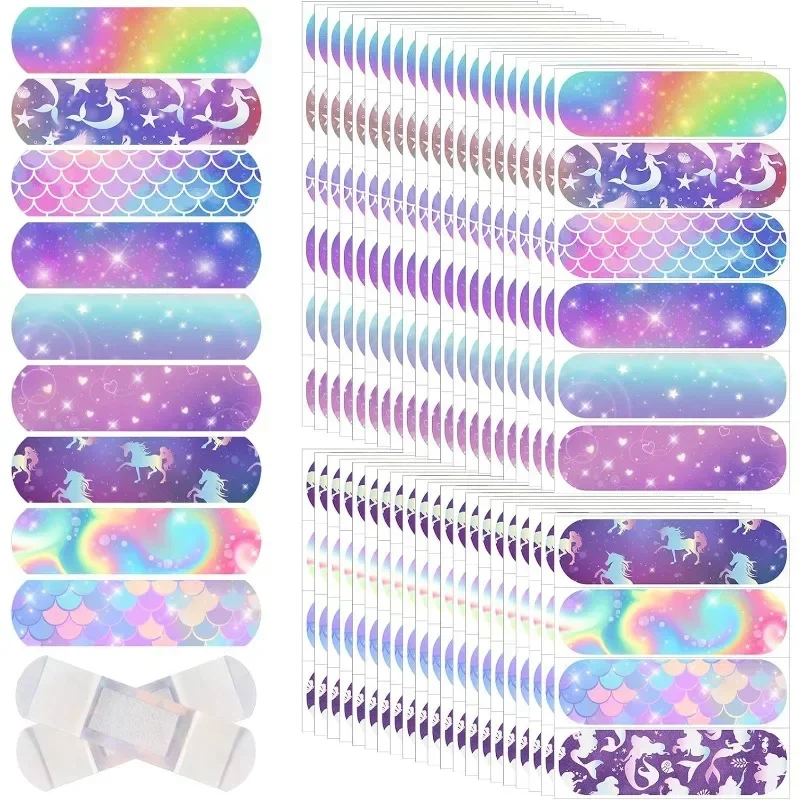 10 Uds tirita niños lindo patrón de dibujos animados impermeable transpirable adhesivo herida primeros auxilios pegatinas hemostáticas médicas ayuda - imagen 4