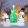 1.8M Tree Snowman