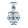 blue and white