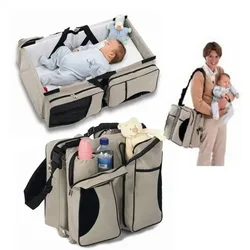 Cuna de viaje plegable compacta para recién nacido