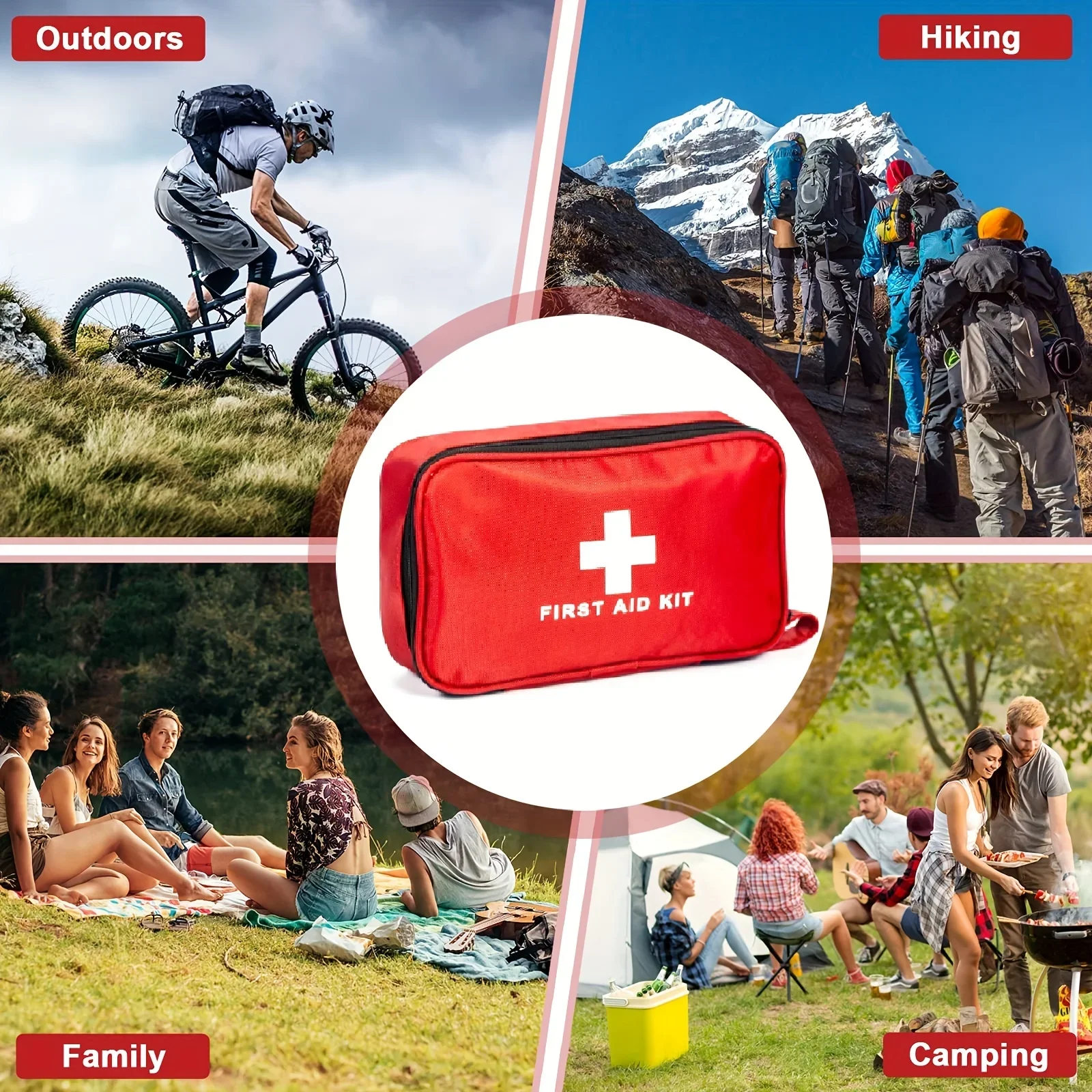 Botiquín infantil de primeros auxilios con bolsa médica - imagen 3