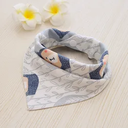 Babero bandana absorbente de algodón suave para bebé