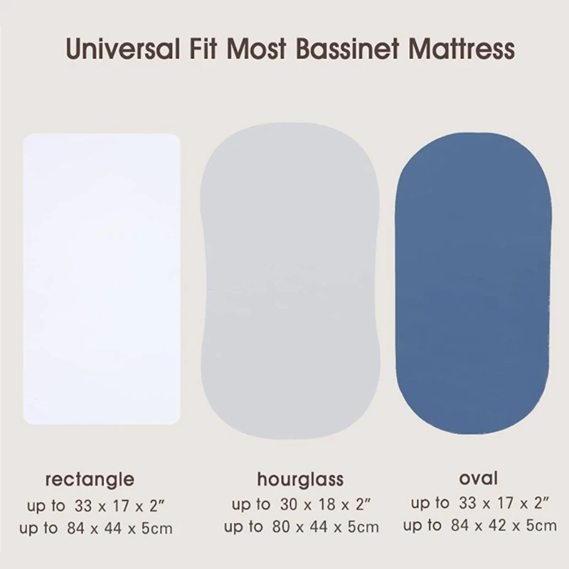 Sábanas ajustables universales para bebé, 2 piezas, Color sólido, Unisex, niños y niñas, Sábana de cama para cuna, cuna para recién nacido, cesta para guardería, Funda de colchón - imagen 2