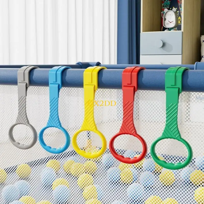 QX2D 1x anillos tracción para cama guardería, herramienta asistencia para entrenador para caminar seguridad para - imagen 4
