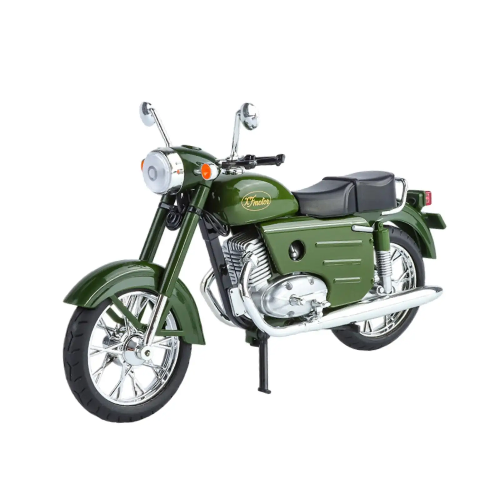 1:10 Scale Decor Accessories Motorcycle Model for Motorcycle Lovers Men Kids