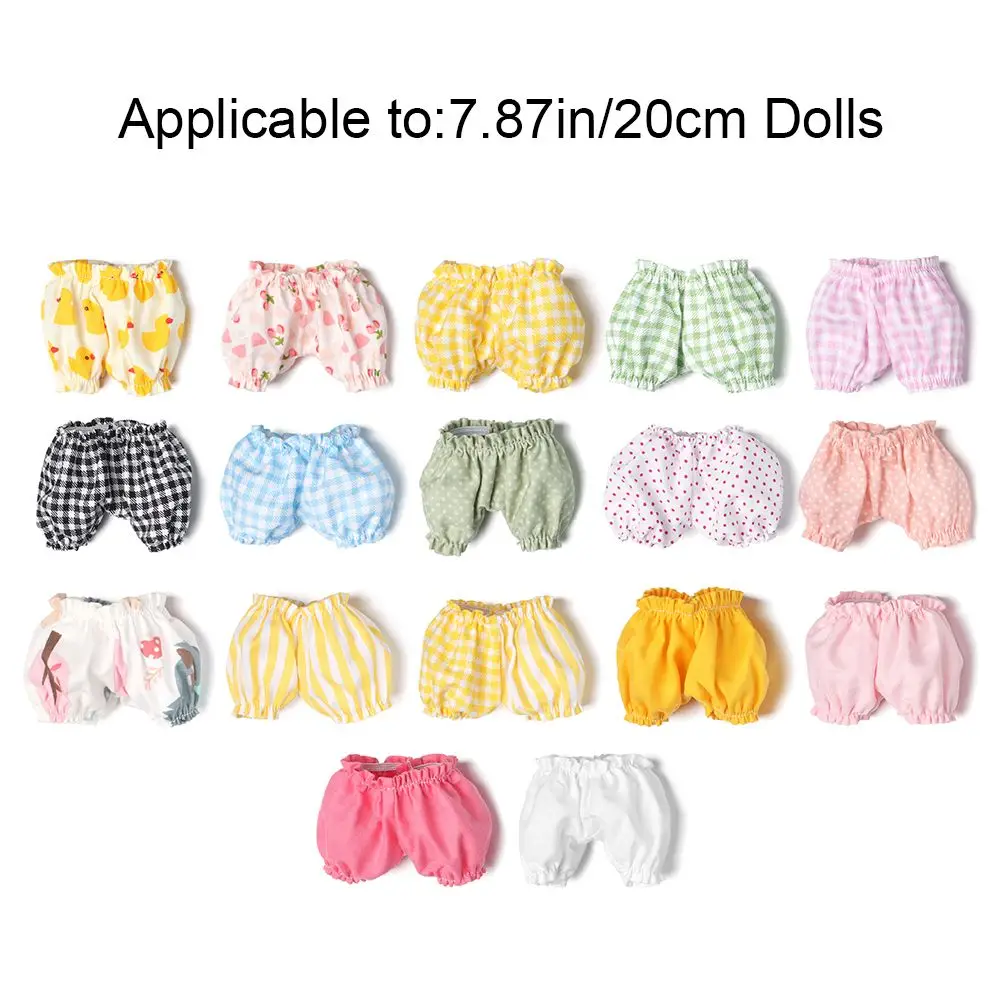 Calzoncillos a rayas en varios colores para muñeca
