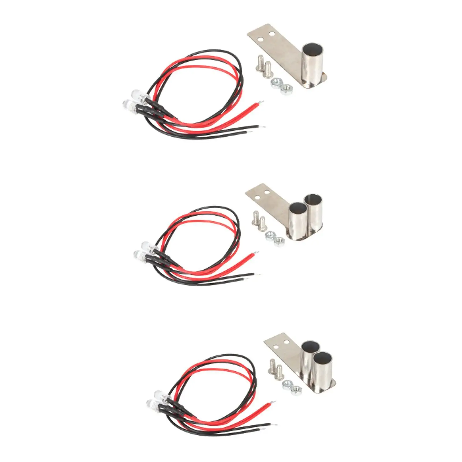 Tubo de escape de simulación, escala 1:10, repuesto resistente para vehículos, piezas y camiones - imagen 3