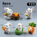 8pcs Rabbit-T23