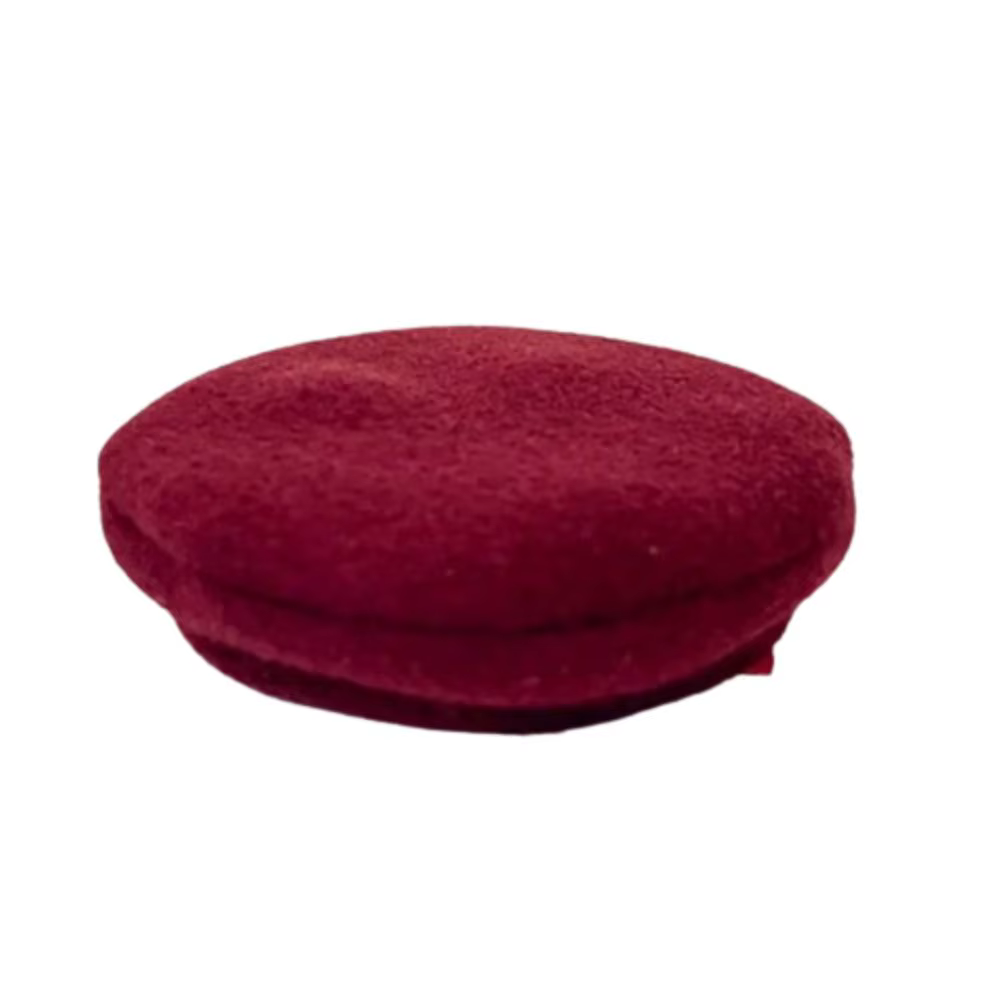 Sombrero boina de lana para muñecas – Accesorio artesanal - imagen 4