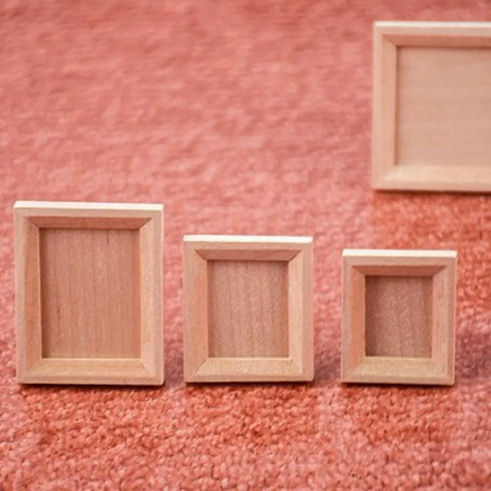 Casa de muñecas de miniatura con muebles de madera DIY - imagen 4