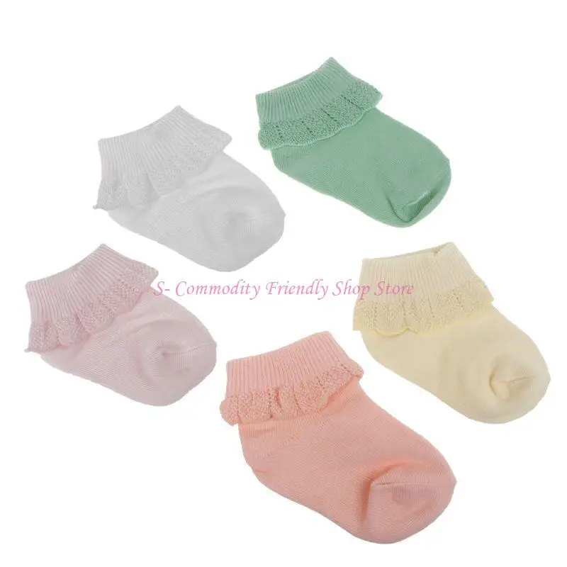 85ae lindos calcetines para bebés elasticidad recién nacidos calcetines cortos antideslizanes calcetines piso sólido - imagen 4