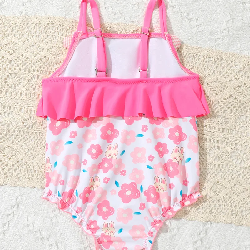 Bañador tipo bikini con estampado floral para bebé niña - imagen 5