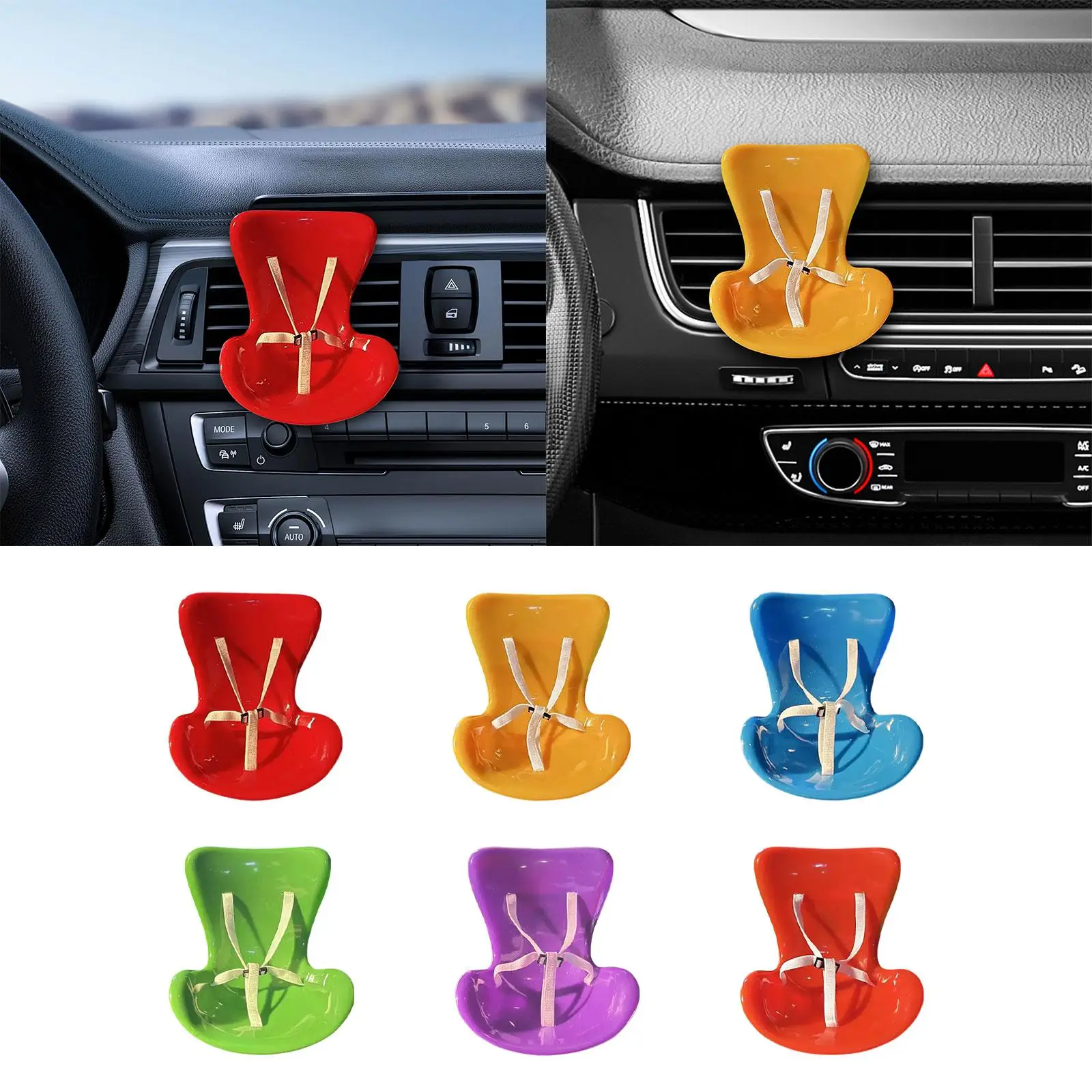 Doll Seat Accessory Educational Toy DIY Automobile Interior Ornament for Dolls Fashion Doll Baby Doll Dress up Boy Girls Dolls