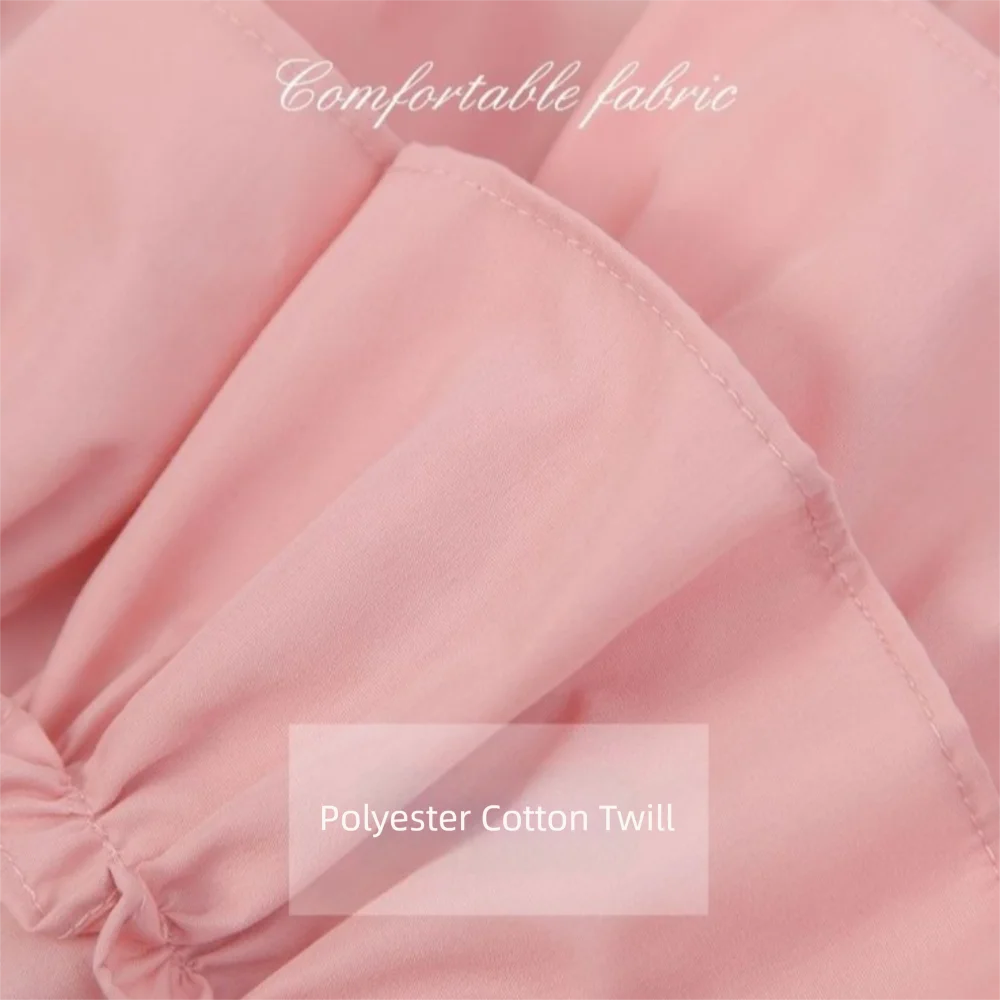 Faldas plisadas para niñas con cintura elástica – Estilo ballet - imagen 5