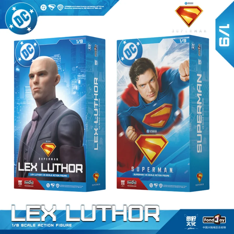 DC película Superman David Corenswet figura Liga de la justicia Lex Luthor Superman figura de acción juguetes colección modelos juguetes regalo