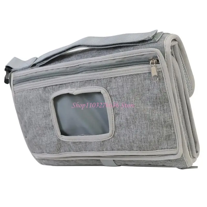 R6FD Mostín pañales impermeable para recién nacidos superficies espaciosas fácil limpiar para aire libre - imagen 3