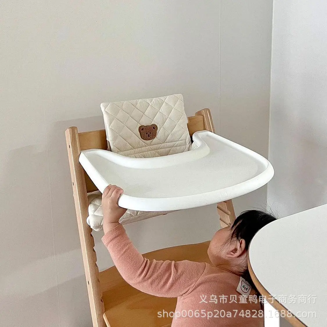 Cojín de algodón para silla de comedor de bebé, almohadilla de invierno, Corea del Sur, stok ke trippe - imagen 3