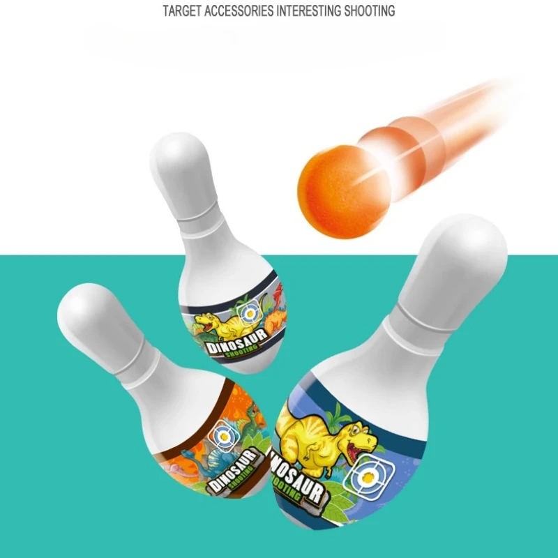 Juguete lanzador de bolas suaves para niños, pistola de dardos blanda Manual, incluye 12 bolas blandas, gafas, objetivo, juguete de tiro para bebés, regalos para niños de 4 a 8 años - imagen 5