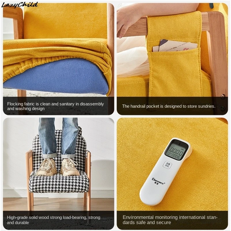 Lazychild-sofá para niños, bonito sofá para bebé, silla de esquina de lectura, Mini taburete para niña, asiento individual reclinable, novedad - imagen 5