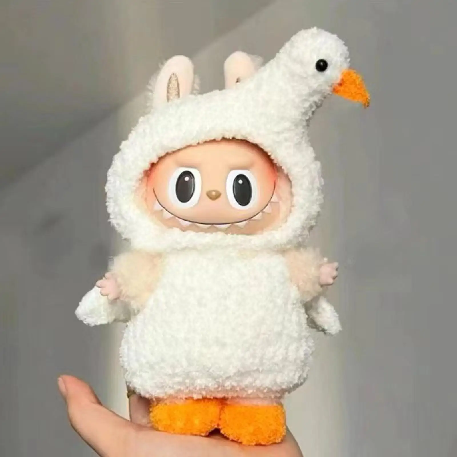 Doll Clothes with Hat And Shoes, Soft Little Swan Costume, Outfits for 17cm Dolls, Girl Dolls, Fashion Doll, Thanksgiving Gift
