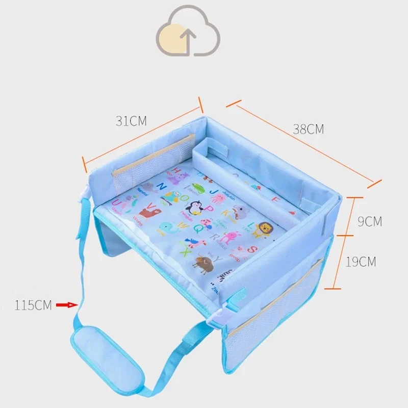 Bandeja organizadora plegable para cochecito y coche - imagen 5