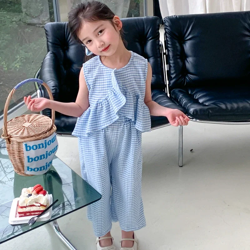 Conjunto de verano para niño: top con volantes y pantalón - imagen 2