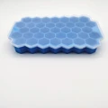 Blue with lid