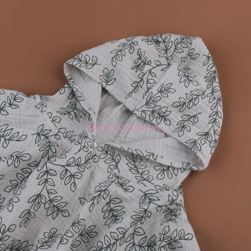Toalla de baño con capucha para recién nacidos – Suave y absorbente - imagen 5