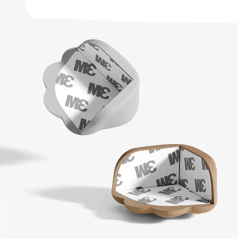 Protectores de borde de seguridad de silicona para bebés, cubierta de protección anticolisión, almohadilla de escritorio angular, Protector de esquina seguro con pata de gato para niños - imagen 5