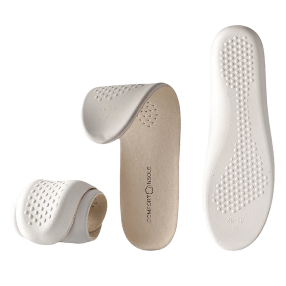 Plantilla deportiva de látex de cuero cómoda, plantillas de piel de vaca con relleno suave que absorben los golpes, plantillas transpirables con soporte para arco para el cuidado de los pies - imagen 5