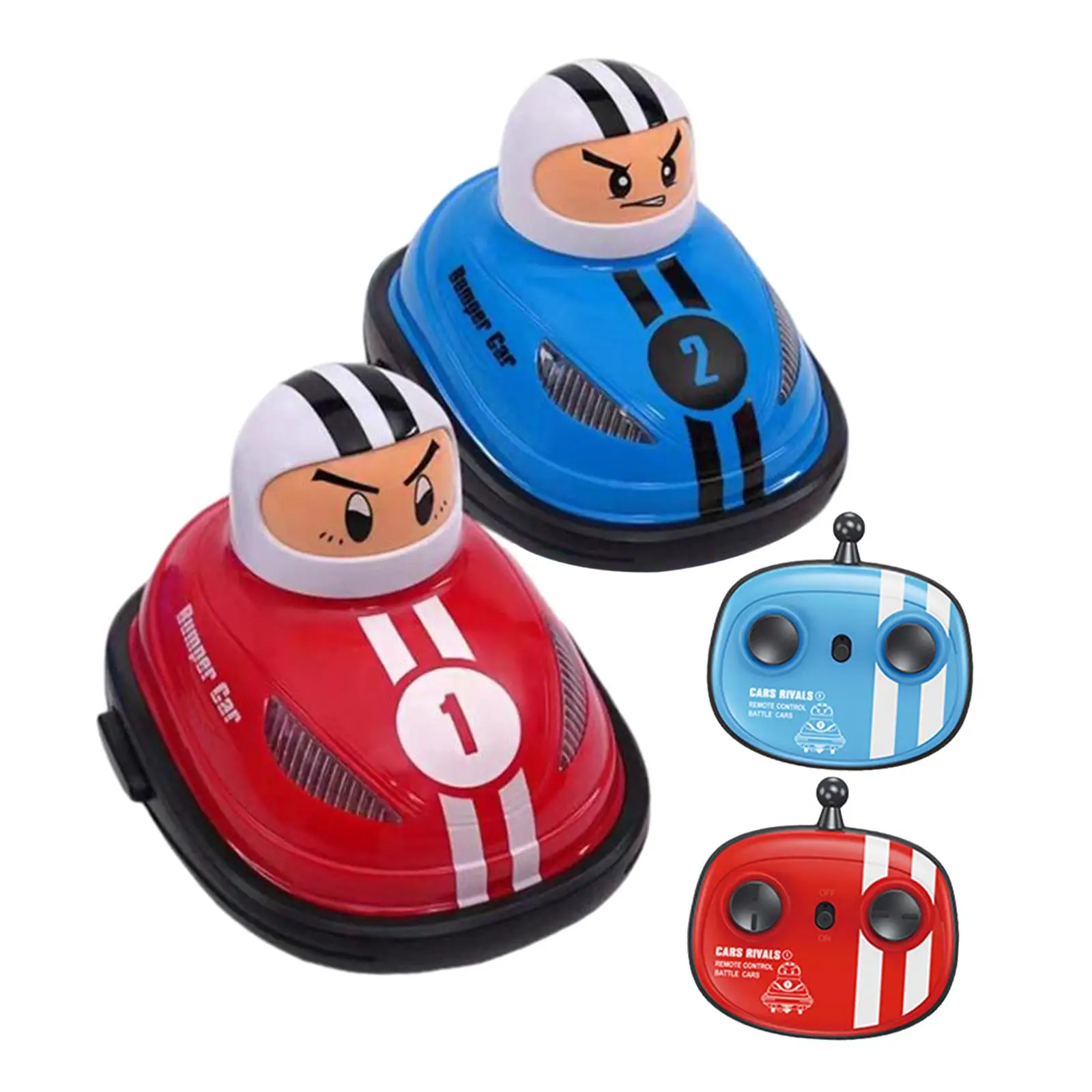 2 Player Head to Head Battle Mini Remote Controlled Ejector Vehicles Simple to