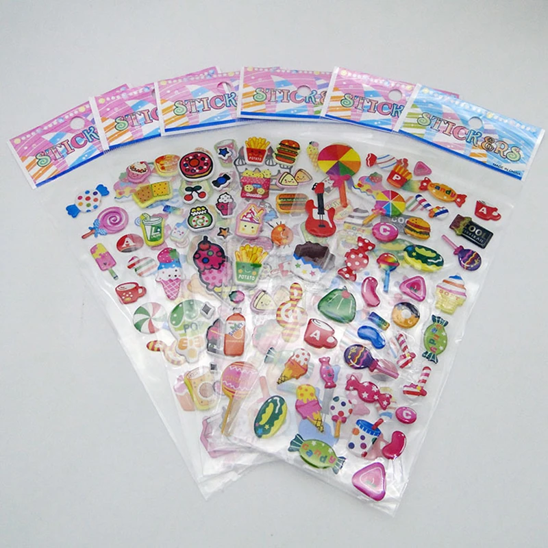 Álbum de pegatinas infantiles con dibujos animados para niños - imagen 5