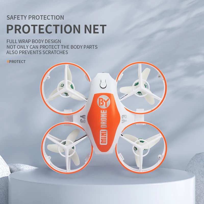 Y3 Mini OVNI Drone de control remoto con luces para niños - imagen 3