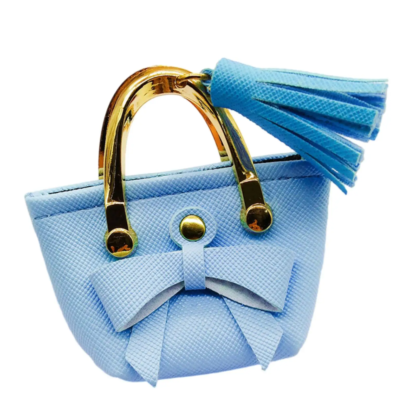 Traje de muñeca masculina, bolso en miniatura, escala 1/6, bolso de mano de cuero PU, accesorio para escena de casa de muñecas - imagen 5