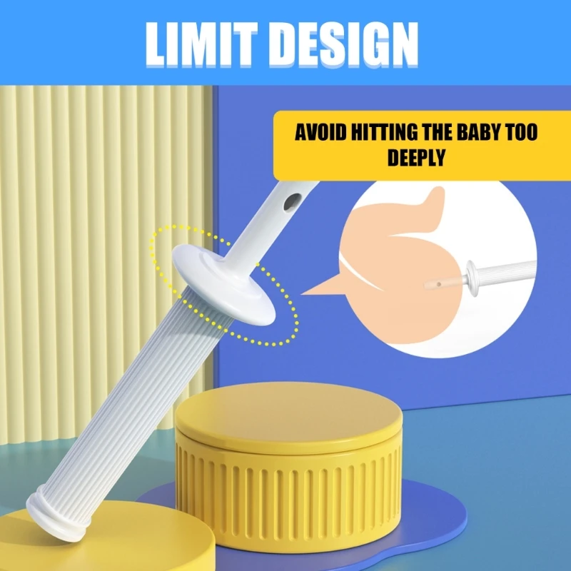 6 unidades de alivio de gas y cólicos, calzador de cólicos de gas, alivio efectivo de flatulencia para bebés - imagen 2