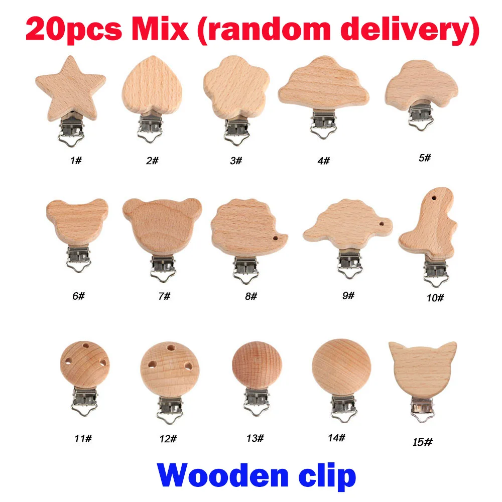 Clips 20pcs Mix