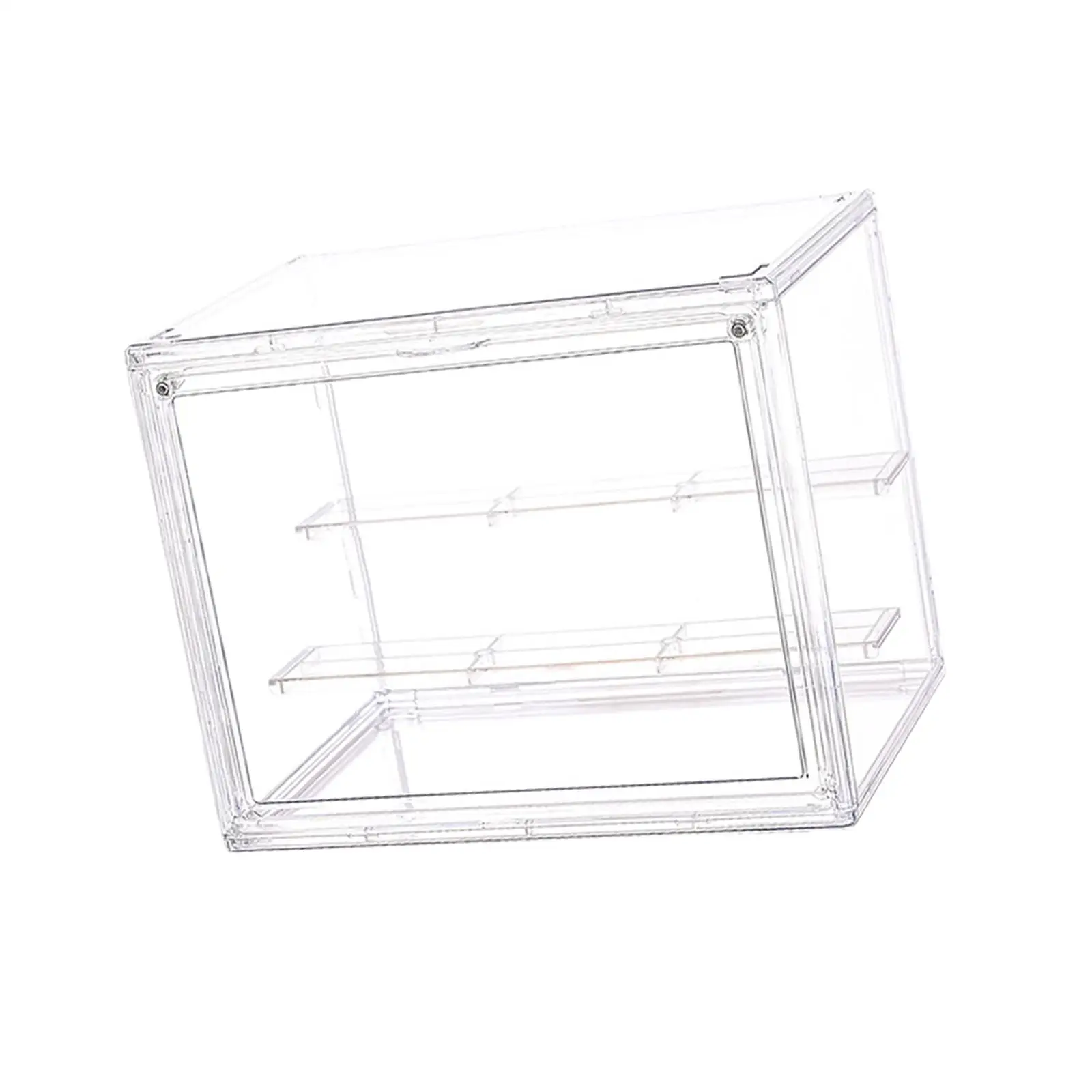 Figures Display Stand with Shelves Figurine Display Case Protection Box Transparent Display Case Collectibles Display Box