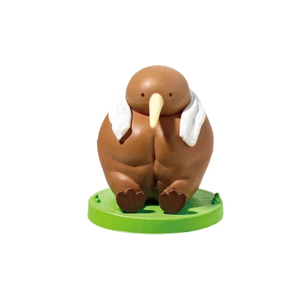 Kiwi wiping sweat