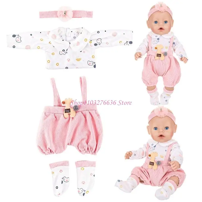 R6FD Ropa muñeca 18 pulgadas Conjunto muñecas perfectamente personalizada para niños para niños - imagen 2