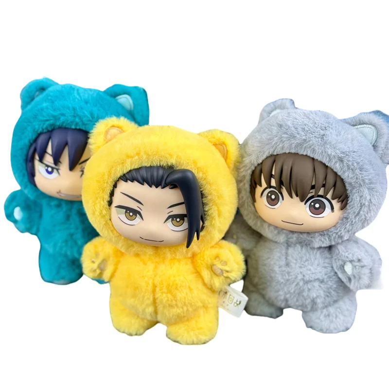 Jujutsu Kaisen Geto Suguru Gojo Satoru Yu Haibara Fushiguro Toji Nanami Kento figura de Anime colgante muñeco de peluche caja ciega juguete para regalo - imagen 4