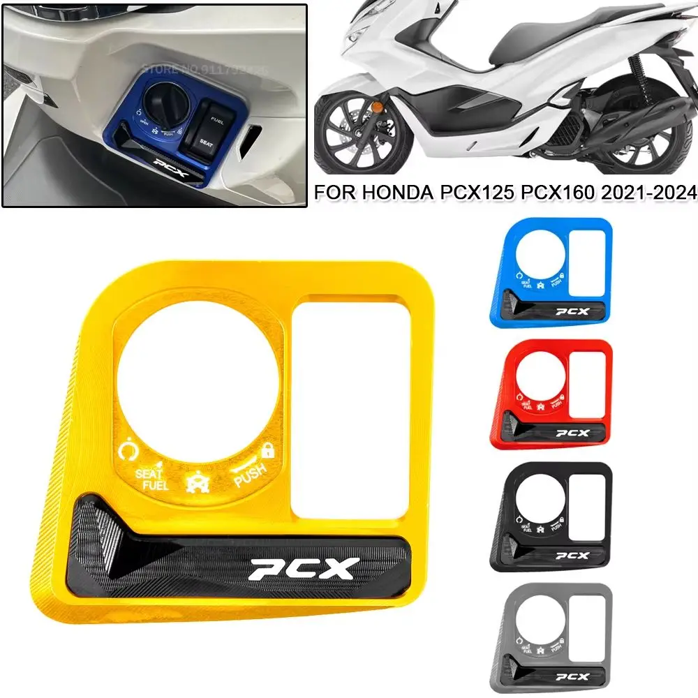 Para Honda PCX125 PCX160 PCX 125 160 pcx 2021-2024 tapa de bloqueo de llave de encendido de motocicleta accesorios de interruptor de Scooter - imagen 4