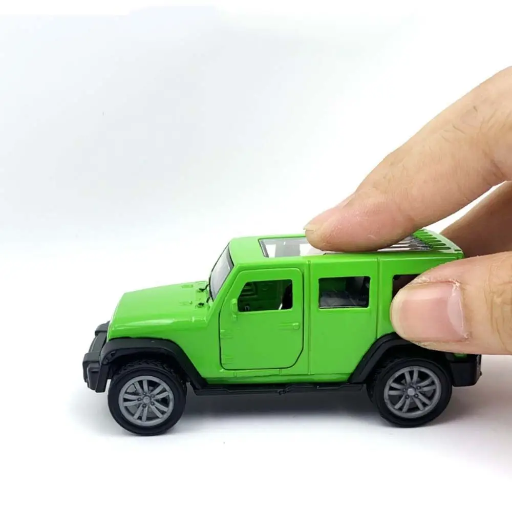 Modelo de vehículo todoterreno de simulación de tracción de aleación, 1 unidad, aleatorio, modelo de vehículo de alta simulación para colección, 1/48 - imagen 3