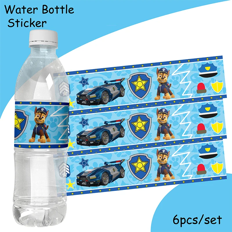 Bottle label 6pcs
