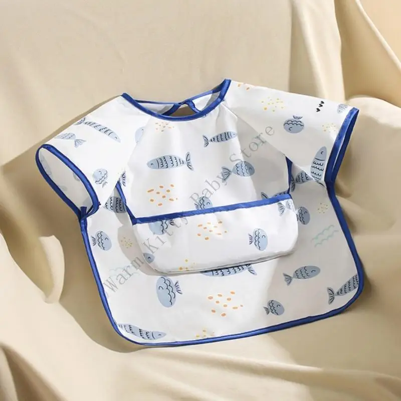 Babero recogemigas para bebés con tacto suave ajustable - imagen 4