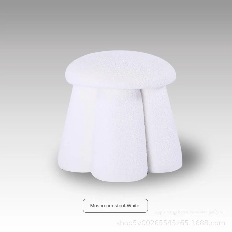 Mushroom Stool White