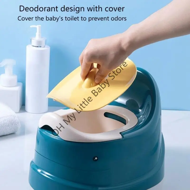 M76C Kids Potty Training Toilet Lightweight Portable Potty Great for Travel Durable - imagen 2