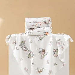 Manta Envolvente para Bebé Recién Nacido de Algodón Puro de 85x85 cm, Ultra Cómoda, Esencial para el Hospital, Envoltura para Bebé