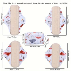 Compresas menstruales reutilizables de algodón – Alta absorción y comfort