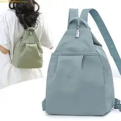 Q81A Gran capacidad Mochilas convertibles prácticas nylon con mochila ergonómica con bolsas cruzadas bolsas para viajar en