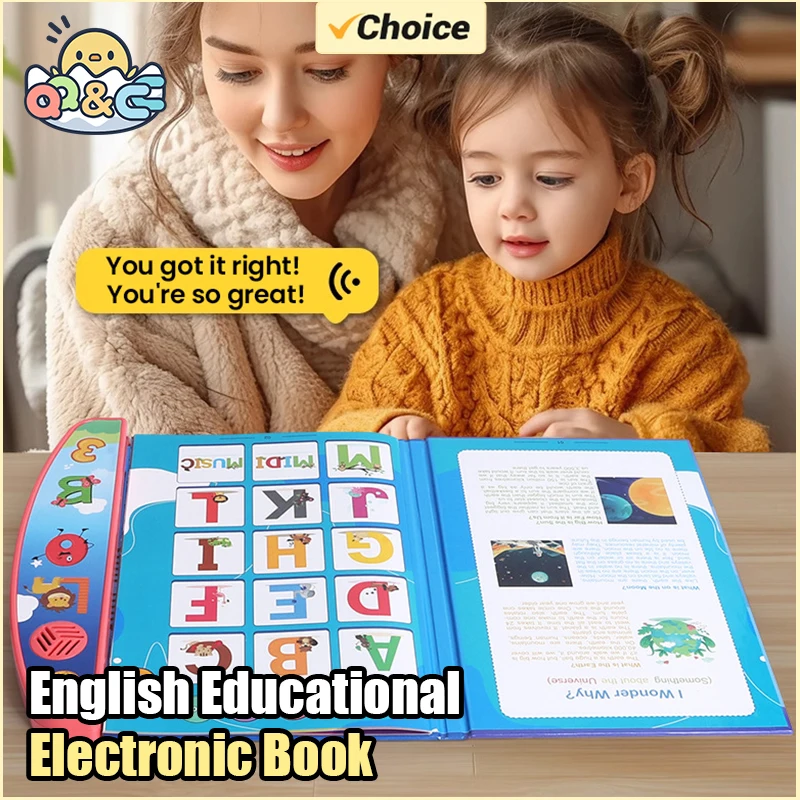 Lector electrónico infantil con lectura en voz alta en inglés